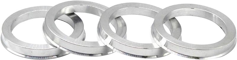 Alloy Aluminum Wheel Hub Centric Rings 74.1 to 66.1, Set of 4 Hubcentric Rings - Performance Spigot Hubrings for 66.1mm Vehicle Hub with 74.1mm Center Bore Rim Compatible with Nissan Infiniti