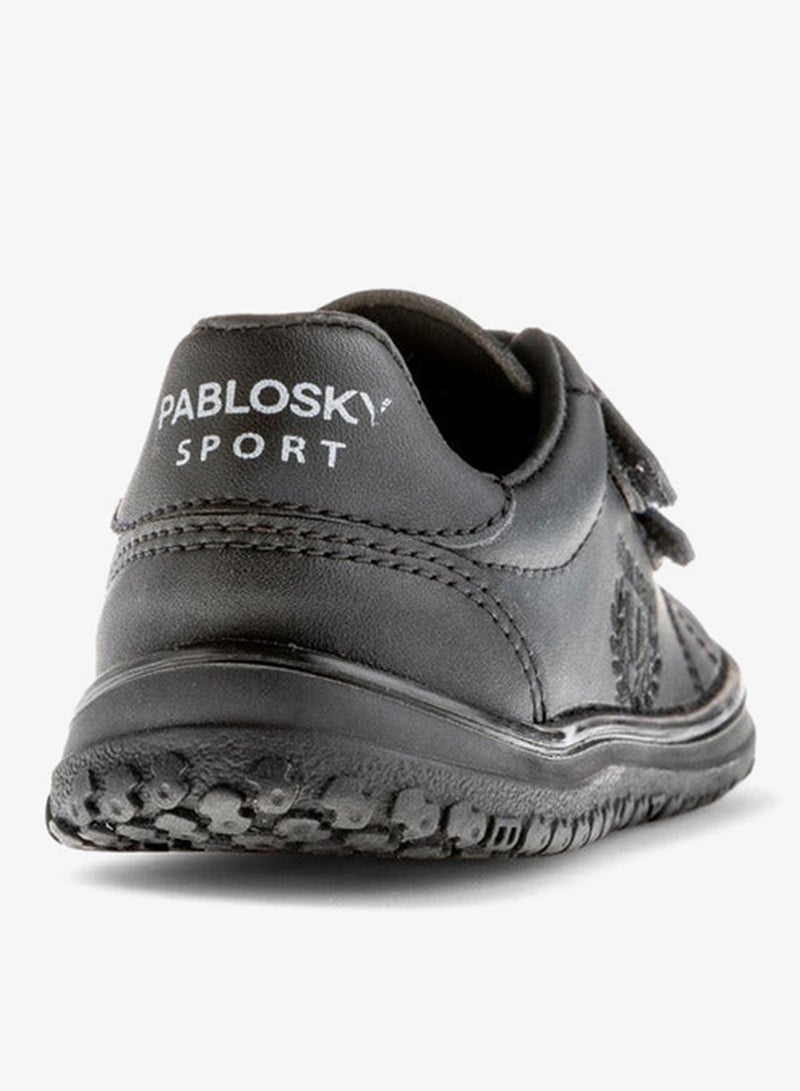 Pablosky Boys' Solid School Shoes with Hook and Loop Closure - 200010-D - Image 3