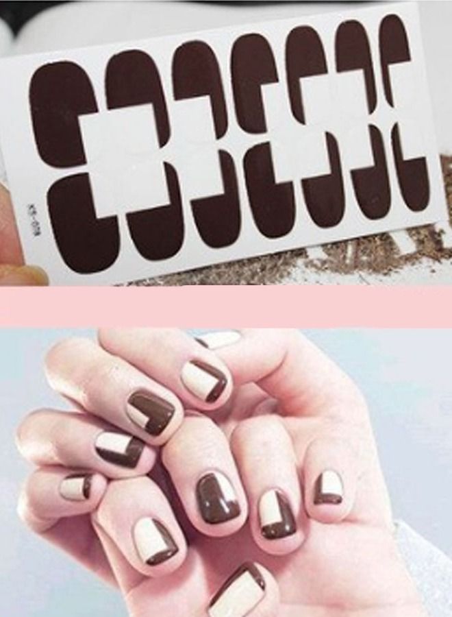 Generic 14-Pieces Nails Sticker  - Image 2