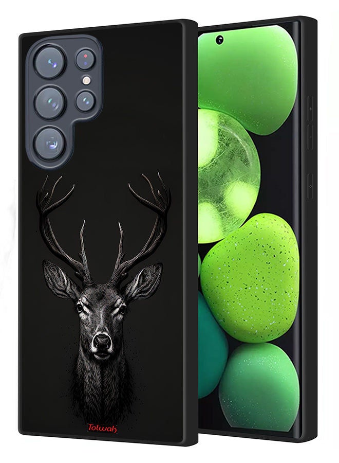 Samsung Galaxy S23 Ultra 5G Protective Case Cover Deer Digital Art