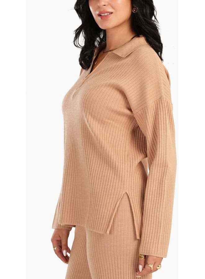 Carina Lounge Pullover with Zipper - Image 2