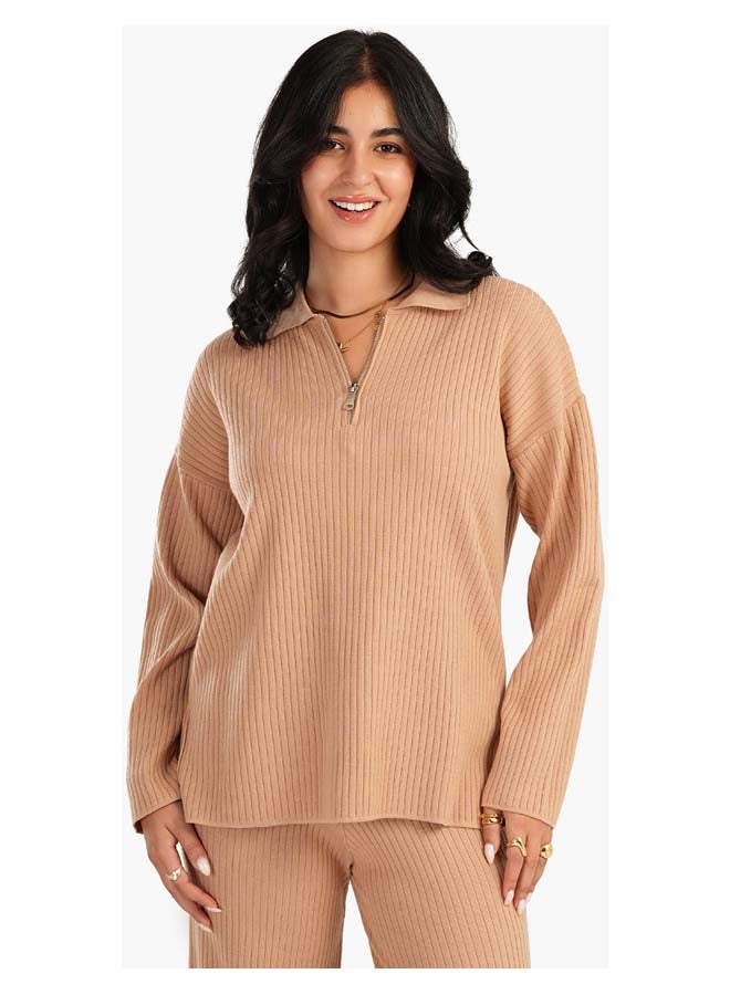 Carina Lounge Pullover with Zipper - Image 1