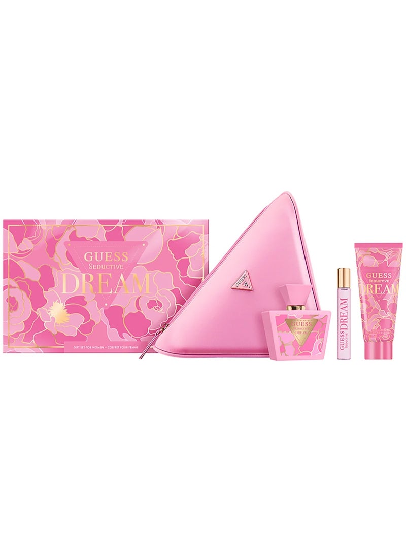 Guess Secret Dream Gift Set Eau de Toilette 75ml + Eau de Toilette 15ml + Body Lotion 100ml - Image 1