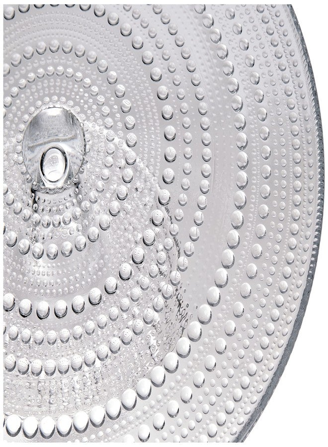 Iittala Kastehelmi Pie Plate, Transparent, Standard - Image 3