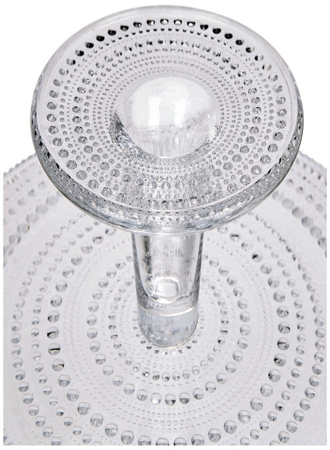 Iittala Kastehelmi Pie Plate, Transparent, Standard - Image 4