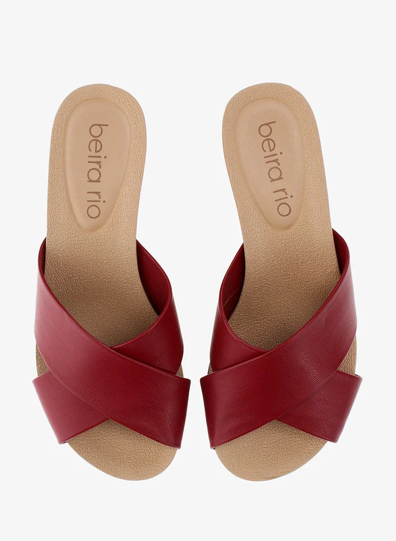 Beira Rio Cherry Beira Rio Women’s Flat Summer Footwear – Lightweight Slip-On Comfort with Stylish Casual Design for Women | Best Price UAE