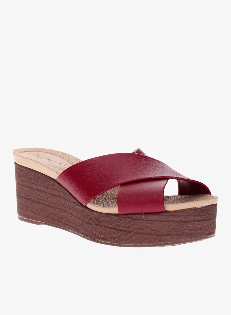 Beira Rio Women’s Flat Summer Footwear – Lightweight Slip-On Comfort with Stylish Casual Design