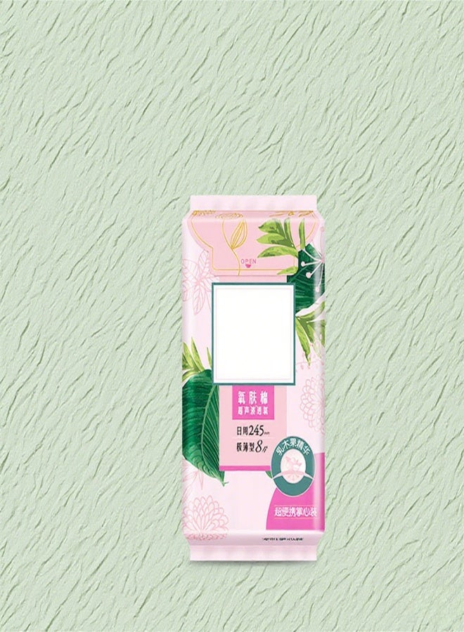 فوط صحية نسائية 245 مم، 8 قطع، آمنة وناعمة، ماصة، قابلة للتنفس، بطانات يومية - Image 3