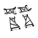 KYX Racing Aluminum Rear Suspension Arm Set Upgrades Parts Accessories for 110 Rc Crawler Tamiya Hotshot II 47330 2017 - Image 4