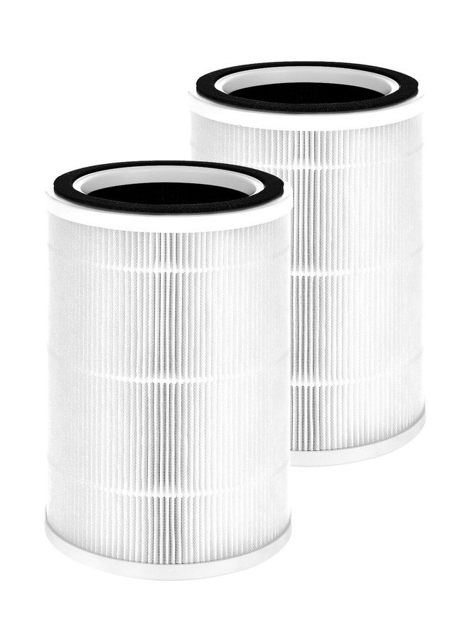 جود تو يو فلتر بديل لجهاز تنقية الهواء AC400 HEPA، متوافق مع جهاز تنقية الهواء Purifortex AC400، كربون نشط عالي الكفاءة 3 في 1، عبوة من قطعتين - Image 1