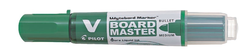 Pilot Whiteboard Pen, Green, 12 Pens