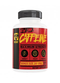 Mutant Caffeine Pure and Straightforward Pharmaceutical-Grade Caffeine Pills Helps to Temporarily Restore Mental Alertness or Wakefulness When Fatigued 240 Tablets