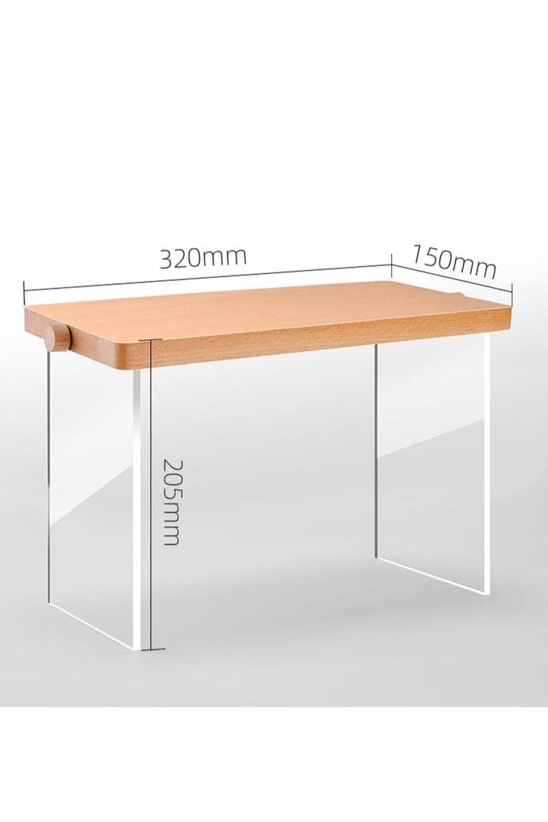 Eckek   Wood Display Risers, Organizer Stand, Riser Stand for Figures, Cupcake, Perfume and More - Image 2