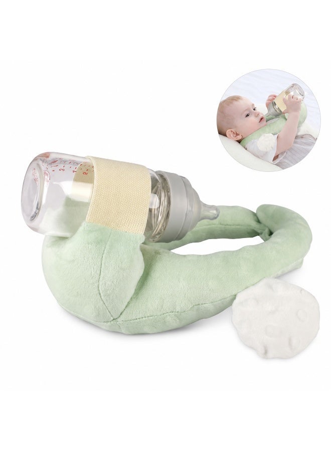 Multifunctional Baby Nursing Pillow with Adjustable Bottle Holder & Head Support - Hands-Free Infant Feeding Cushion for Newborns - Image 1