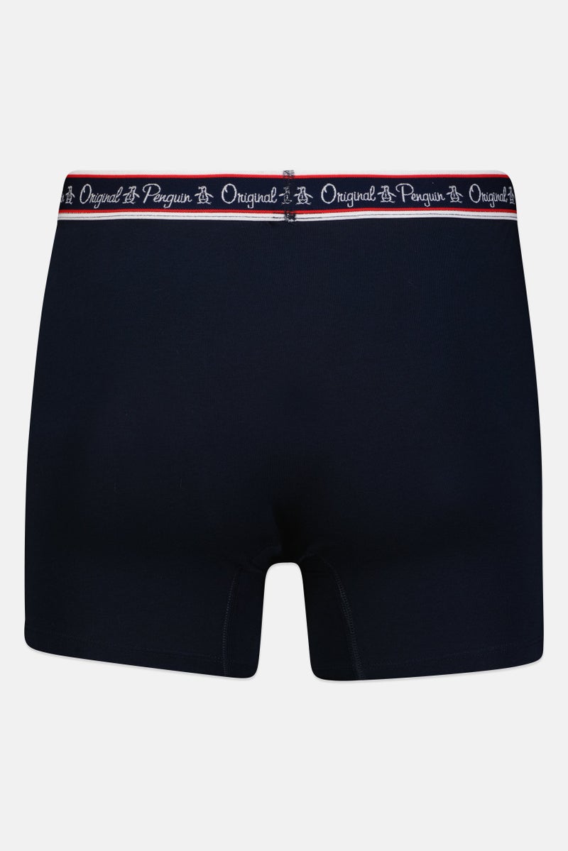 Original Penguin Men 2 Pcs Brand Logo Pull On Boxer Briefs, Multicolor - Image 2