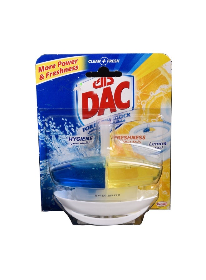 DAC Toilet Cleaner Duo Active Lemon – 50ml x 4 Pack  Powerful Freshness & Hygiene - Image 1