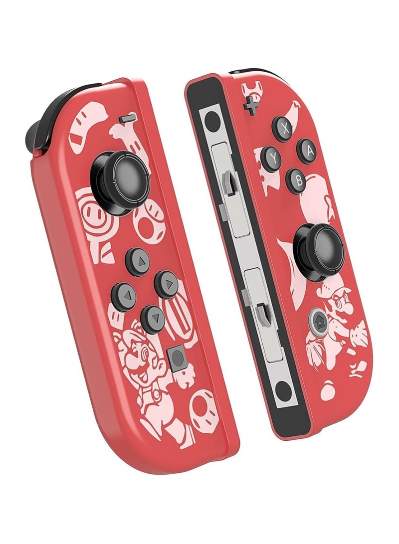 general Wireless Controller for Nintendo Switch, L/R Controllers Replacement Compatible with Nintendo Switch/Lite/OLED, Joystick with Wake-up/Screenshot/Dual Vibration/Motion Control Function - Image 2