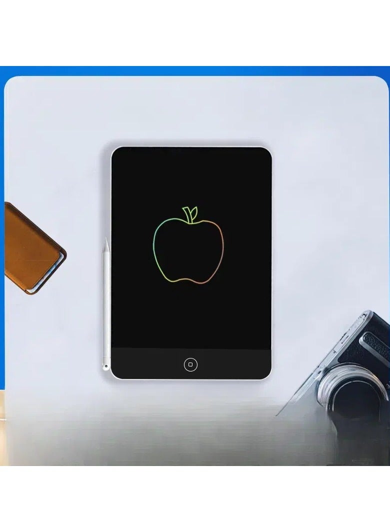 general Children's drawing board, 9 inch boundless magnetic drawing board, full screen, fine handwriting, LCD handwriting board, graffiti painting small blackboard - Image 1