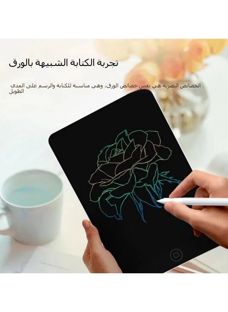 general Children's drawing board, 9 inch boundless magnetic drawing board, full screen, fine handwriting, LCD handwriting board, graffiti painting small blackboard - Image 2