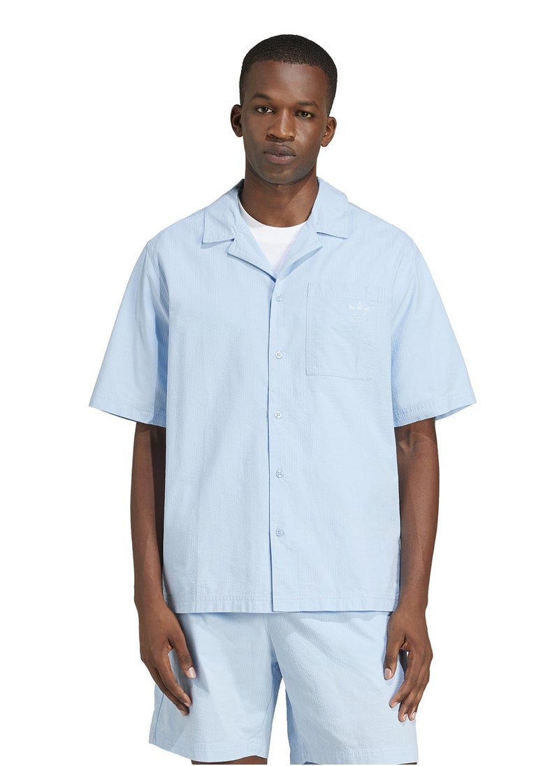 adidas Originals Essential Seersucker Shirt  - Image 1
