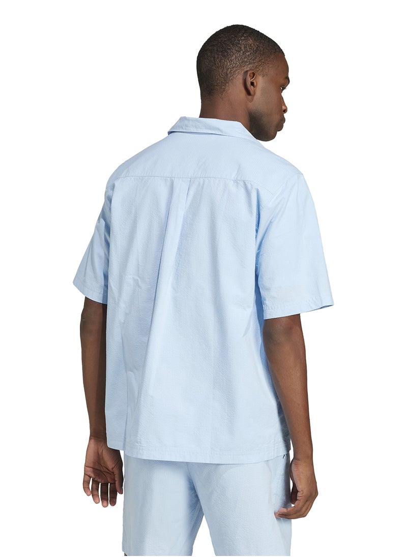 adidas Originals Essential Seersucker Shirt  - Image 2