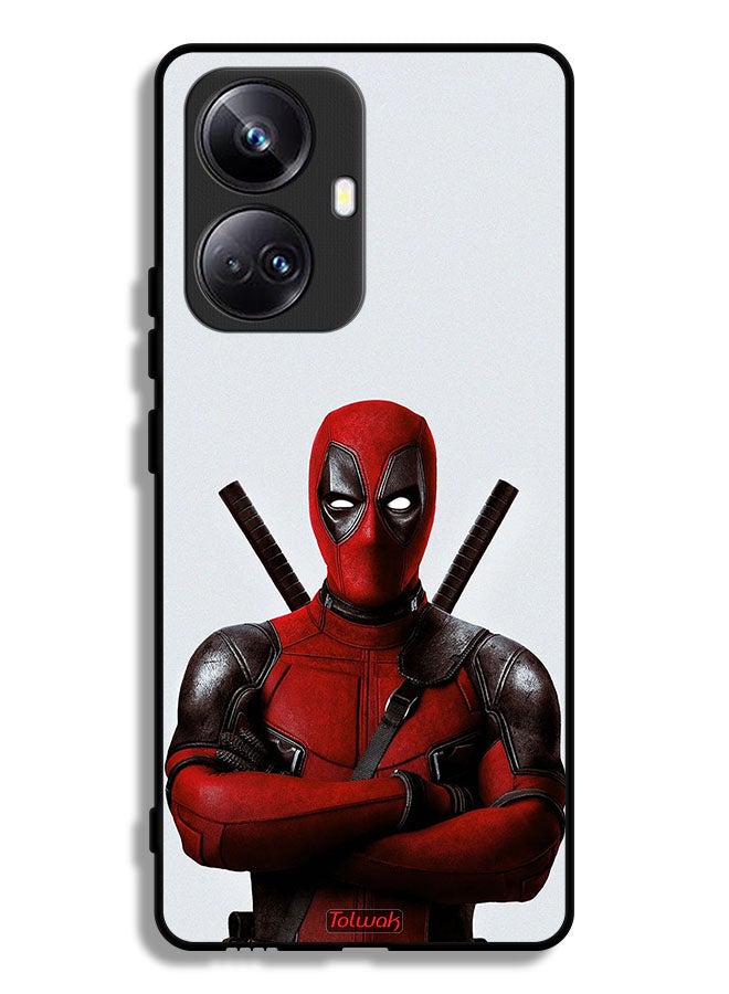 Tolwak Realme 10 Pro Plus Protective Case Cover Deadpool - Image 1