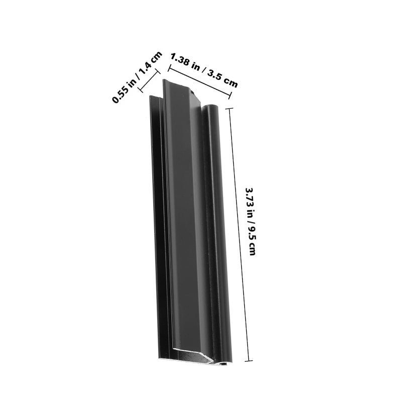 4pcs Baseboard Corner Blocks Baseboard Corner Connector Cabinet Skirting Connector - Image 2