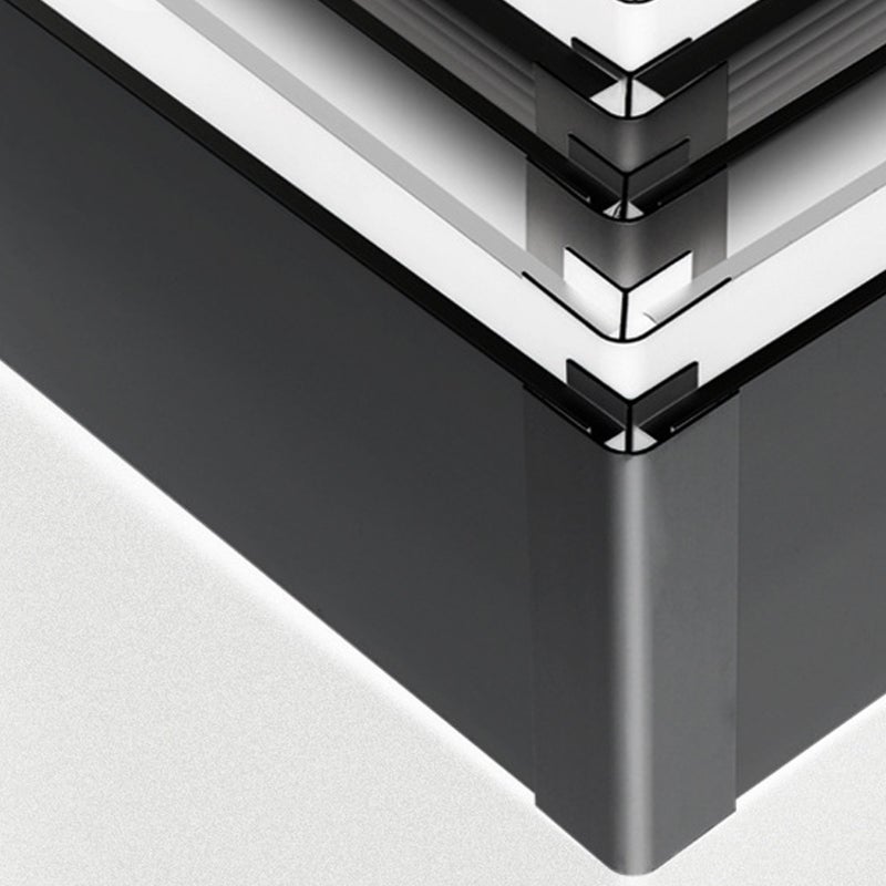 4pcs Baseboard Corner Blocks Baseboard Corner Connector Cabinet Skirting Connector - Image 1