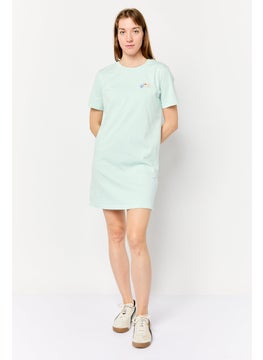 adidas Originals Women Sportswear Fit Outdoor Dress, Light Turquoise  - Image 2