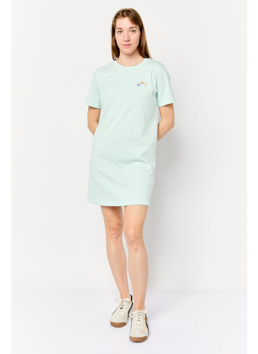 adidas Originals - Women Sportswear Fit Outdoor Dress, Light Turquoise - Image 1