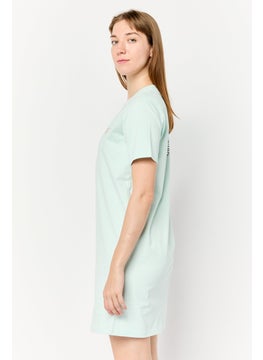 adidas Originals Women Sportswear Fit Outdoor Dress, Light Turquoise  - Image 3