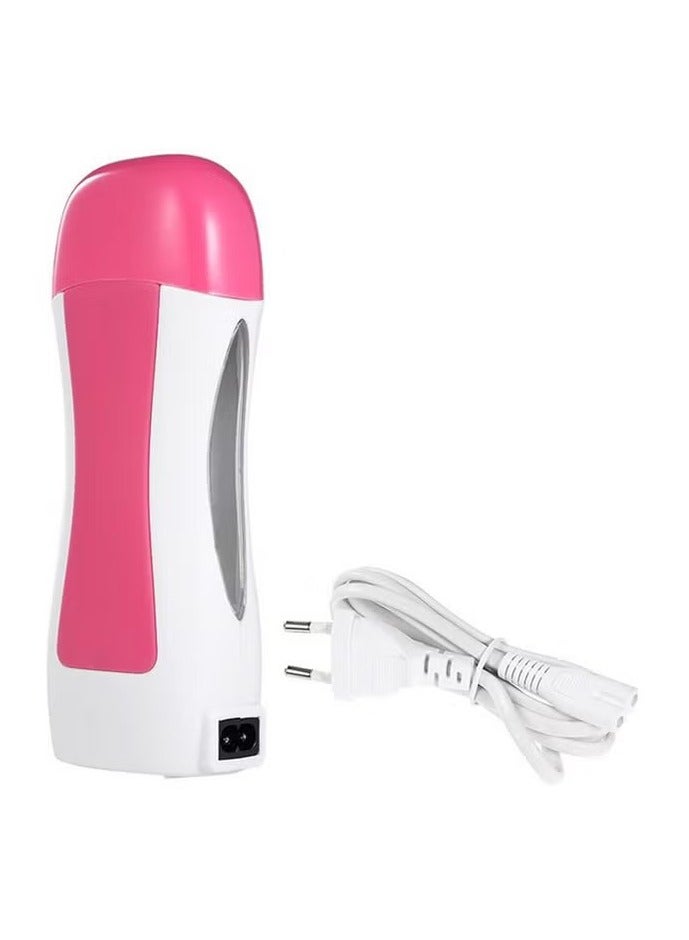 ORiTi Depilatory Roll On Electric Wax Heater White/Pink - Image 1