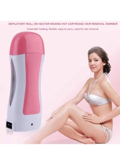 ORiTi Depilatory Roll On Electric Wax Heater White/Pink  - Image 3