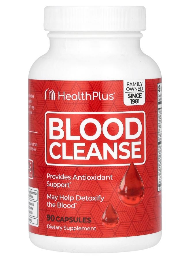 Health Plus تنظيف الدم 90 كبسولة - Image 1