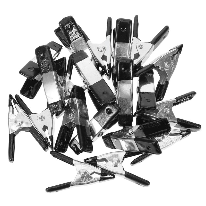 Heavy Duty 20pcs Plastic Spring Clamps for Photography Woodworking Wedding Decor - Image 2