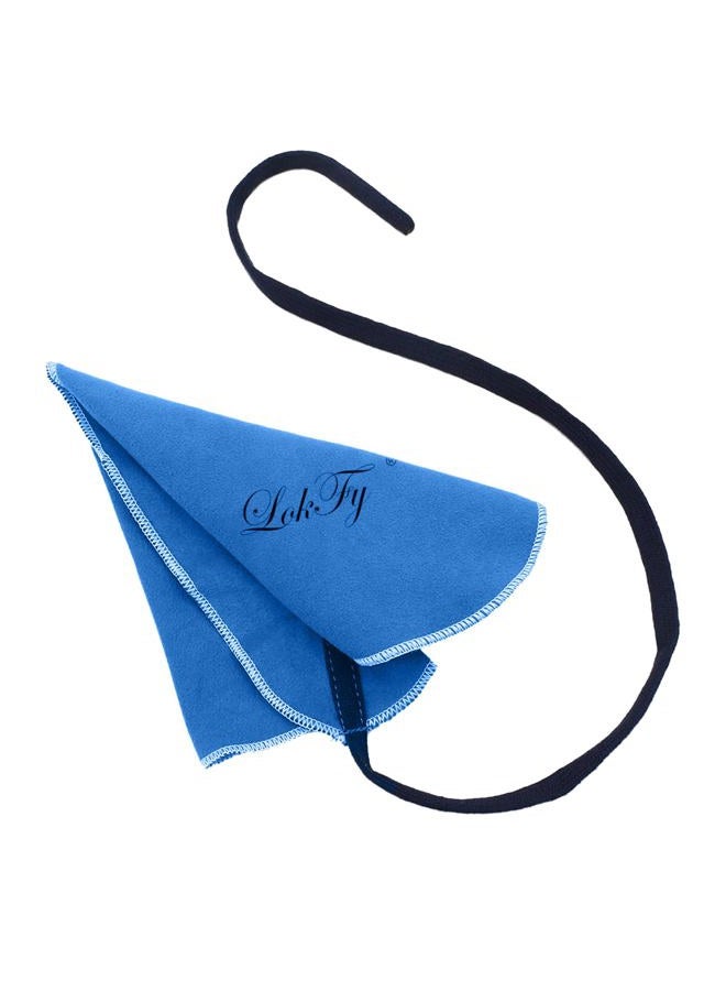 LokFy Cleaning Cloth for Inside Tube Suitable for Clarinet Piccolo Flute Sax Saxophone blue - Image 1