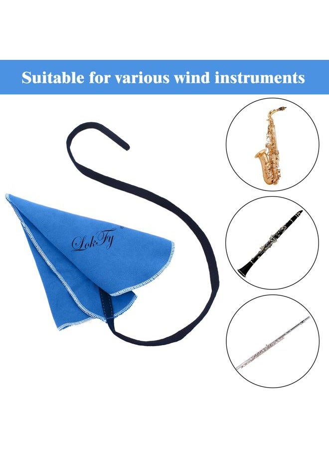 LokFy Cleaning Cloth for Inside Tube Suitable for Clarinet Piccolo Flute Sax Saxophone blue - Image 4