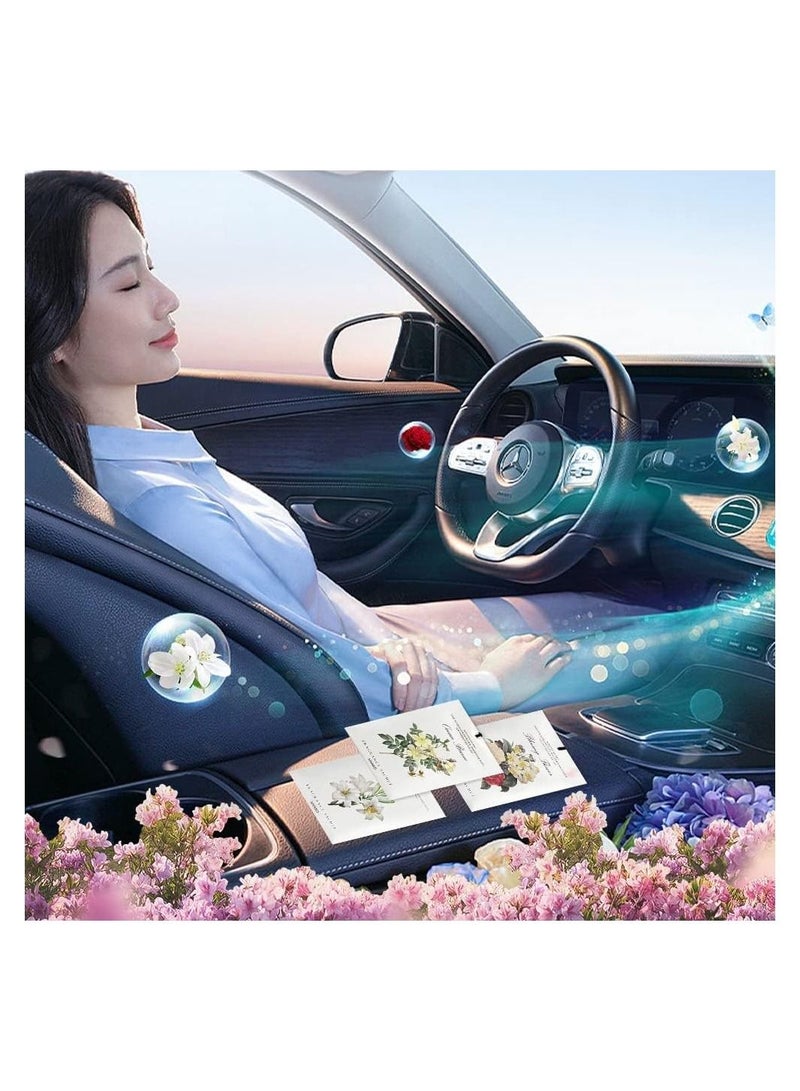 6Pcs Scented Sachets Wardrobe Fresheners Odor Remover Long Lasting Natural Fragrance for Home Car Drawers Closets Lavender Rose Jasmine - Image 4