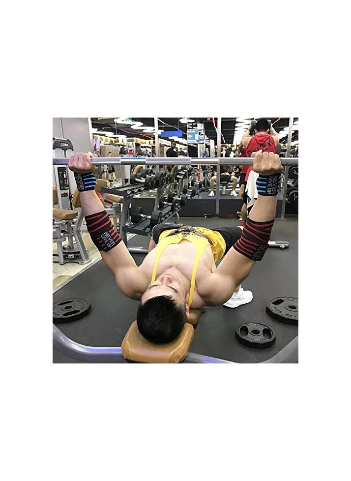 SportQ اكمام ضمادة ضاغطة باستك مطاطي بطول الكوع، وسادات ضاغطة وداعمة للمارسين لرياضة رفع الاثقال والاوزان الحرة ورياضة كمال الاجسام، وتستخدم لرباط تقويمي للذراع، من سبورت كيو، أكريلونيتريل بوتادين ستايرين  - Image 3
