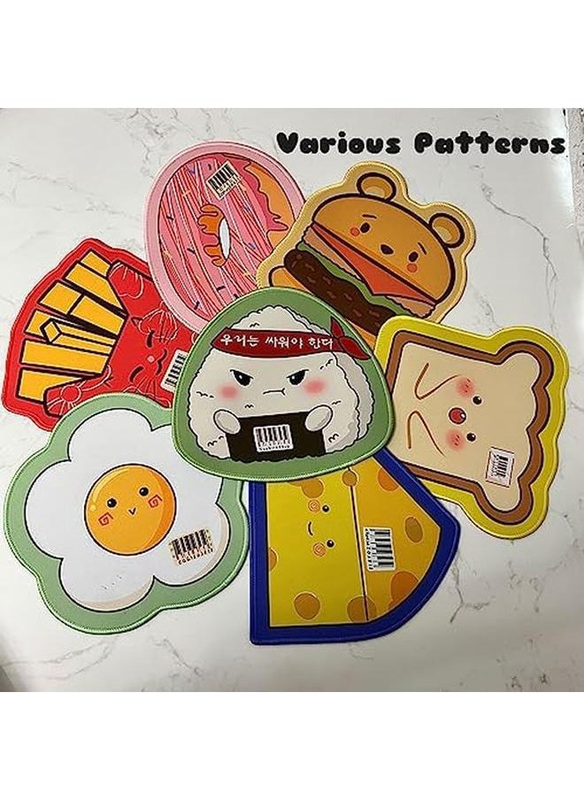 erorex - Cat Mouse Pad，Anime French Fries Funny Mousepad Gaming Kitten Special Custom Mouse Mat Décor Accessories With Stitched Edge Smooth Rubber Base For Computer Laptop For Home Office Working - Image 1