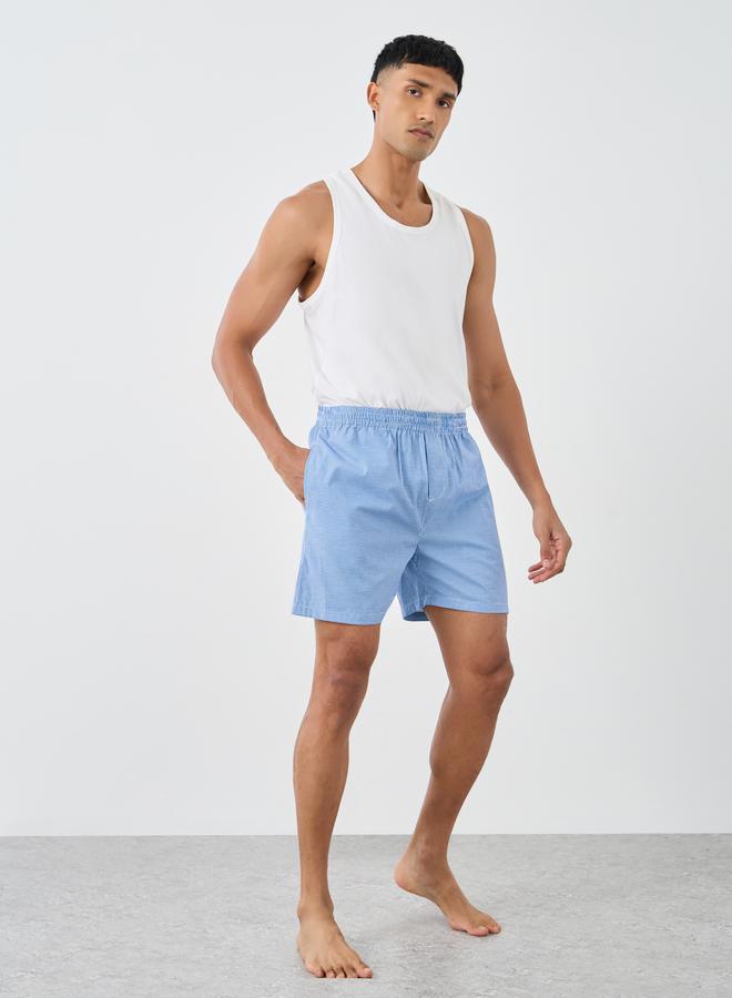 Styli Pack of 2 - Assorted Woven Checkered Boxer - Image 2