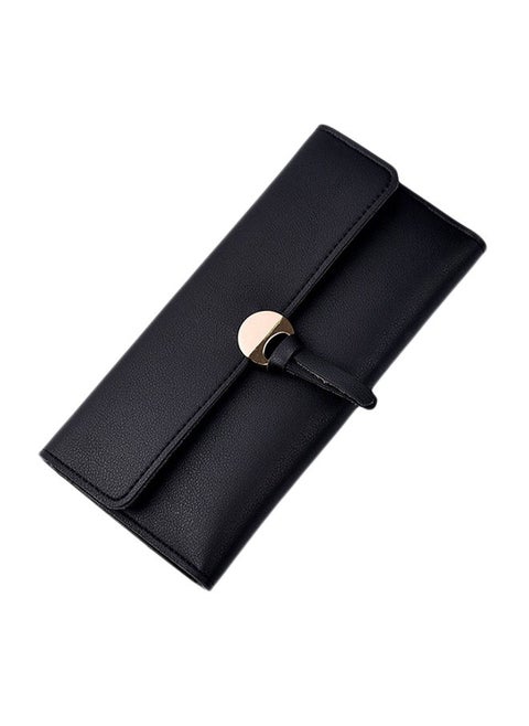 Stylish And Elegant Clutch 19 cm Black
