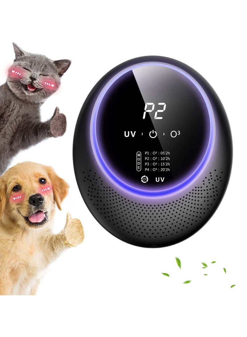 KASTWAVE Smart Pet Smell Deodorizer, Ozone Machine Odor Removal, Portable Ozone Generator with 10,000mAh Battery, Odor Eliminator for Home , Room Deodorizer for Pets, Closet, Toilet - Image 1