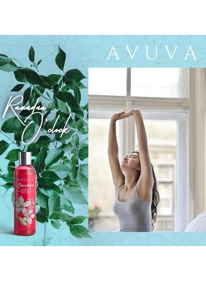 Avuva Avuva Cherry Blossom Shower Gel 253 ML - Image 2