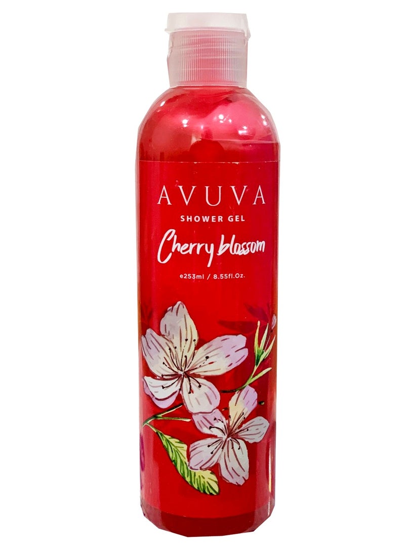 Avuva Avuva Cherry Blossom Shower Gel 253 ML - Image 1