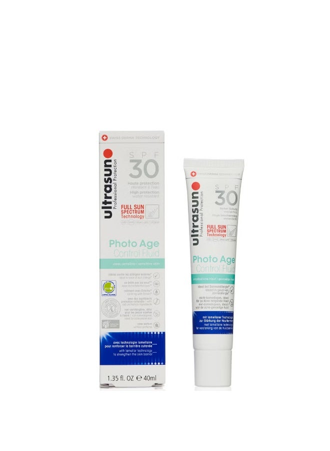 ألتراسن سائل التحكم في علامات تقدم السن ألتراسان فوتو بعامل حماية من الشمس 30، 40 مل - Image 2