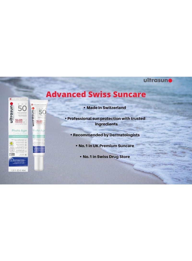 ألتراسن سائل التحكم في علامات تقدم السن ألتراسان فوتو بعامل حماية من الشمس 30، 40 مل - Image 4