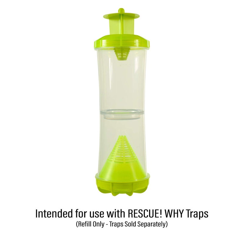 RESCUE! Non-Toxic Wasp, Hornet, Yellowjacket Trap (WHY Trap) Attractant Refill - 2 Week Refill - 3 Pack - Image 2