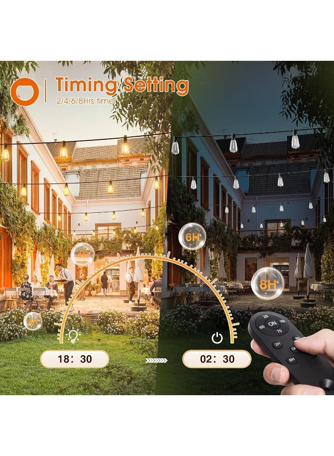 addlon addlon Dimmer for Outdoor String Lights, 300W, Timing 2h/4h/6h/8h, 4 Brightness Level, Remote Control Kit, Control LED String Lights, Convenient Life Style  - Image 3