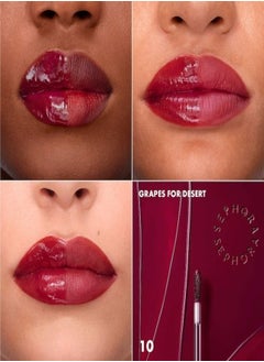 SEPHORA SEPHORA COLLECTION Totally Juicy Lip Tint – 10 Grapes For Dessert - Bright Burgundy| Long-Lasting Hydrating Lip Tint – 5.5ml  - Image 2